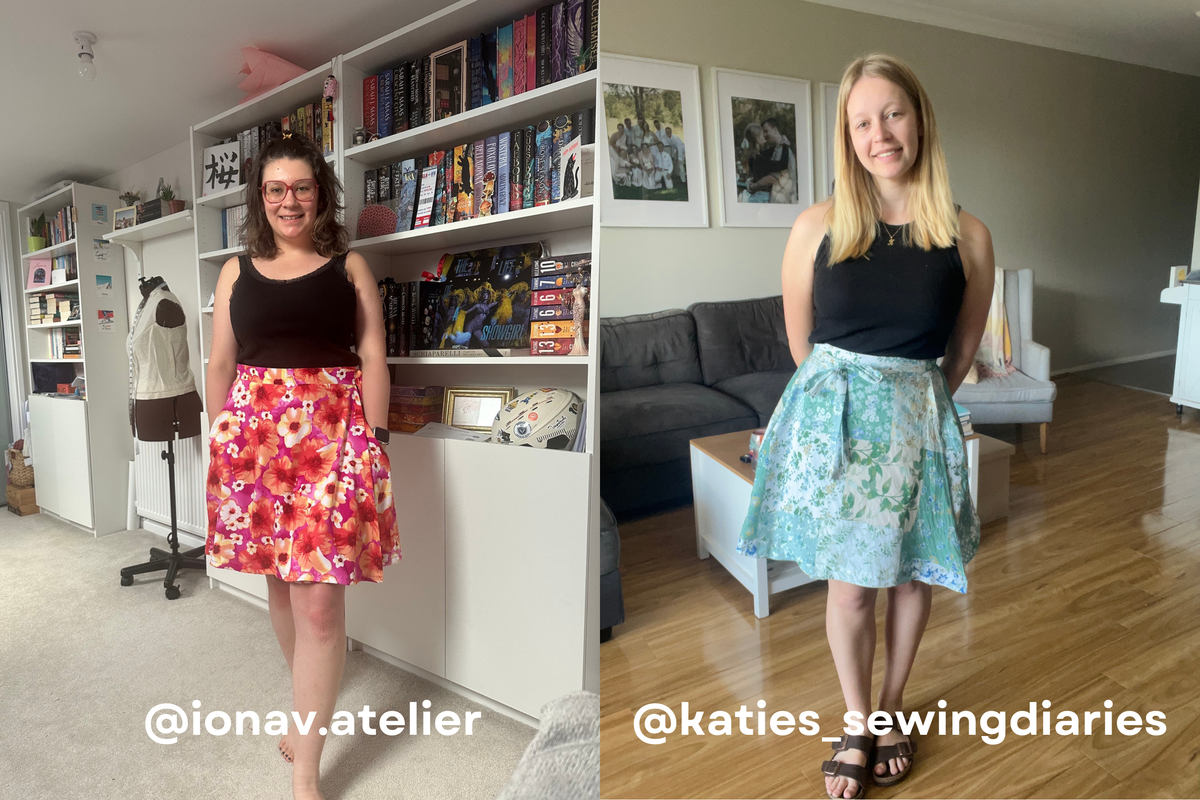 Holly Skirt PDF Sewing Pattern - Sizes 6 - 36